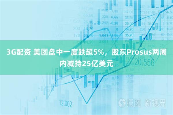 3G配资 美团盘中一度跌超5%，股东Prosus两周内减持25亿美元